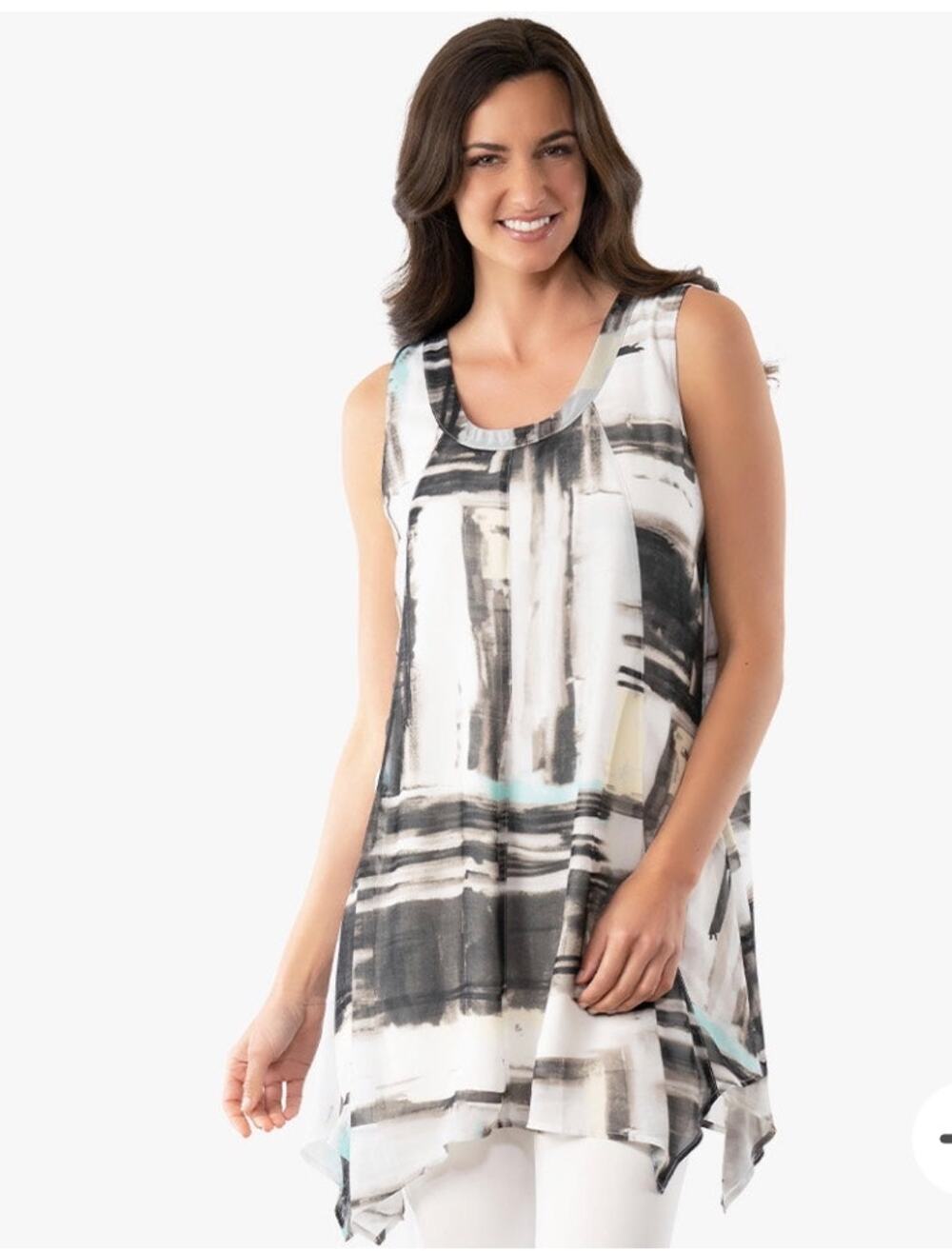 Stella Carakasi Illusion Top Size Large NWT
